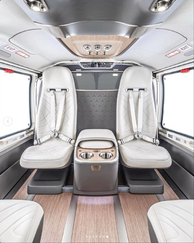 Maybach теперь летает — Mercedes и Airbus сделали вертолёт с фирменным люксовым интерьером. 2