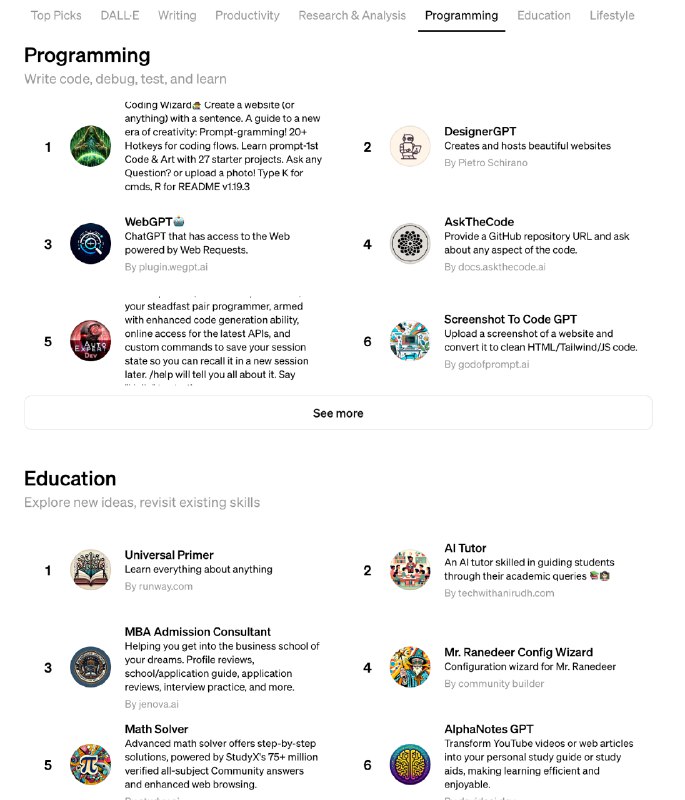 🚀 Open AI GPT Store 正式推出，开启你的自定义ChatGPT时代到来🛍️ 1月10 号注定将成为历史性的一天