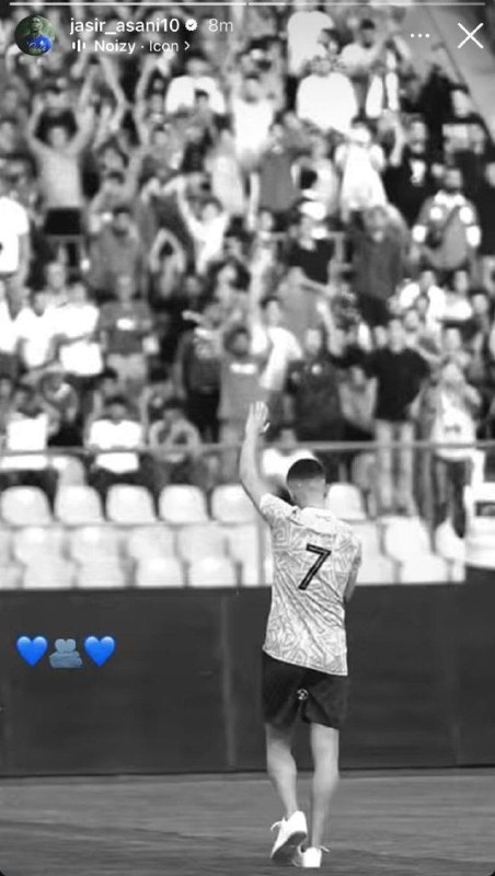 کانال هواداران ارتش آبی استقلال: استوری داداشمون یاسر 💙🌟@Zapas_havadaran🌟