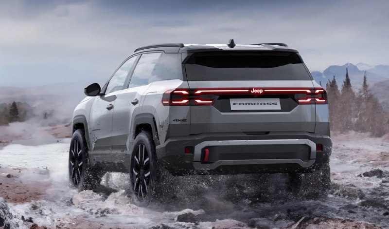 Jeep Compass 4xe получил внедорожную версию для ЕвропыКроссовер обзавёлся увелич