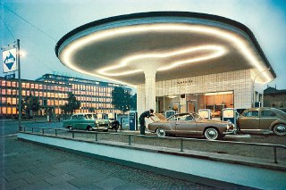 Gas station in Germany, 1958.Time Machine | Historical Photo