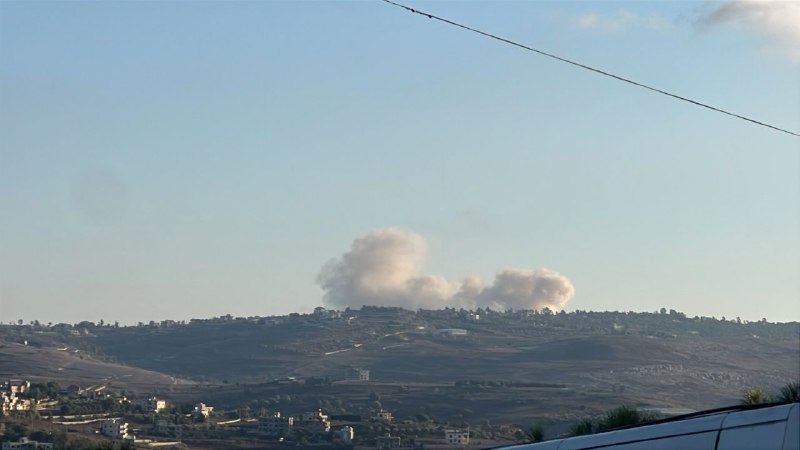 🚨 Big explosion in the town of Al-Tiri