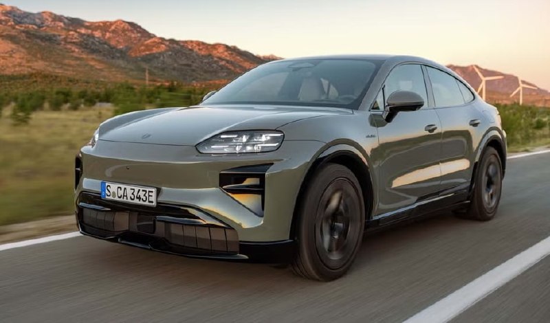 В Пекине представлен электрический Porsche Cayenne Coupe Модель получила более о