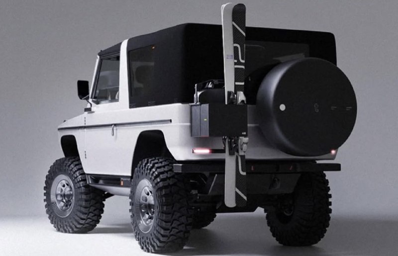 Цифровой художник Mythic Mesh представил концепт будущего Mercedes G-Class под названием 250GD Arcti 3