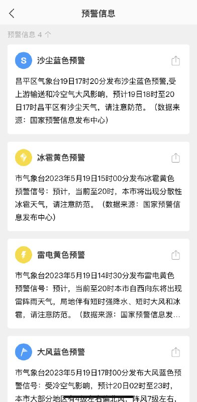 北京的天气就很离谱…昨天下了雨今天沙尘暴