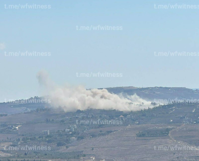️🇱🇧🇮🇱 פיצוץ ישראלי מכוון לעיר איינטה שבדרום לבנון.