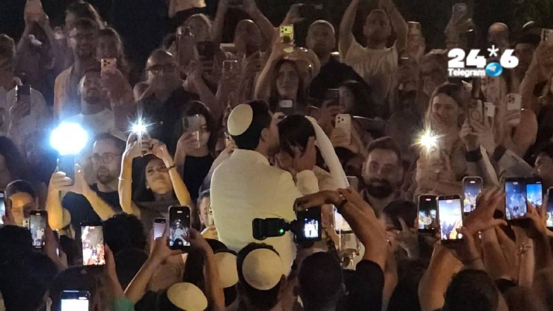 🇮🇱 מרגש: חתונת פדוי השבי אליה כהן וניצולת התופת במיגונית זיו עבוד.