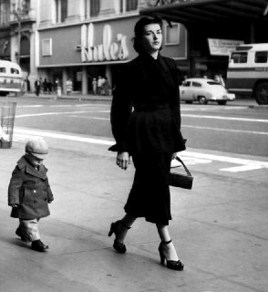 Mother and son. San Francisco, 1952.Time Machine | Historical Photo