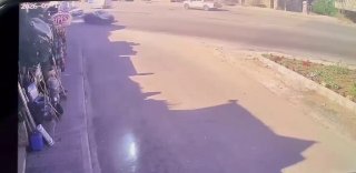 A wrong turn against the traffic caused a disaster on Bhamdoun Road