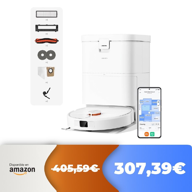 🔥 XIAOMI Robot Aspirador H50 10.000 Pa  🔥 ¡BUEN precio! ¡Mínimo histórico! 🔎 Hog