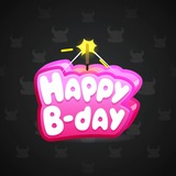 B-Day Candle #186