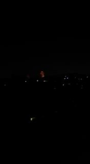 הרגע שבו ביצע צבא הכיבוש פעולת הפצצה עם מטענים בעיירה חדדה, דרומית ללבנון.