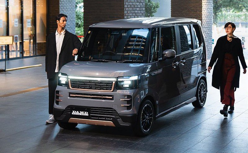 Honda N-Box получила тюнинг в стиле Range Rover 7