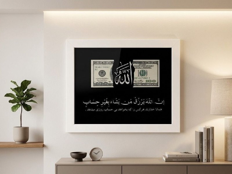 عمده فروشی بازار صالح آباد: ❇️ تابلو رزق دلار🔸 تولید و پخش رمضانپور-------------✅ اطلاعات تماس:📱 09013167786☎️ 02155521412✅ کانال تلگرام:@arashdecor