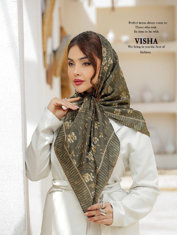 visha شال و روسری ویشا: #ویشا رنگ آمیزی احساس شما#🌺روسری ابریشم جنس :مامی مجلسی رنگ بندی: ۶رنگ🎨قواره: ۱۱۰📝کد: 📍بازار جعفری طبقه دوم راسته اصلی پ