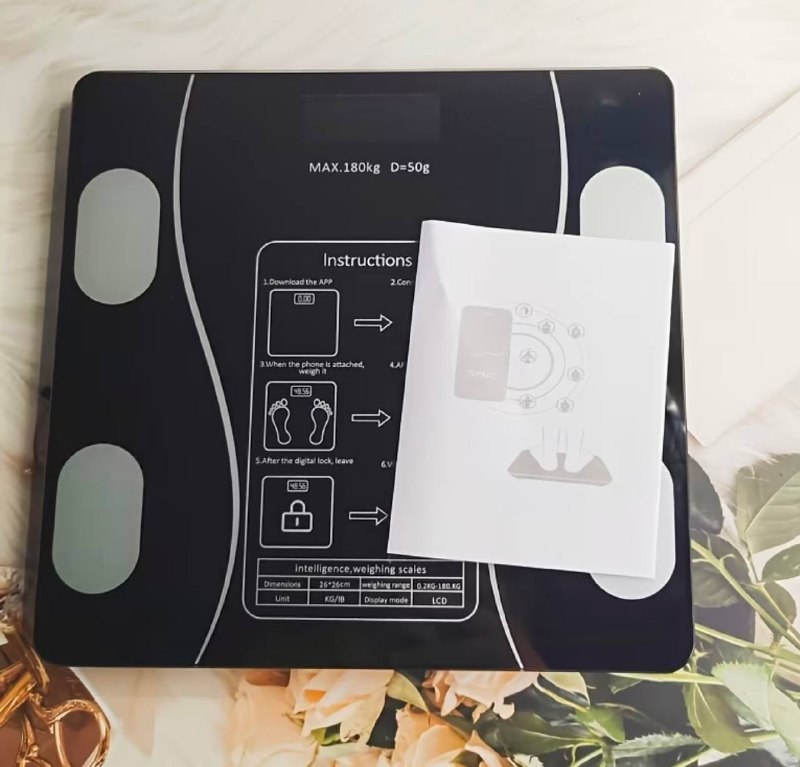 умные напольные весы UAEUUI с функцией анализа состава тела. — фото 1