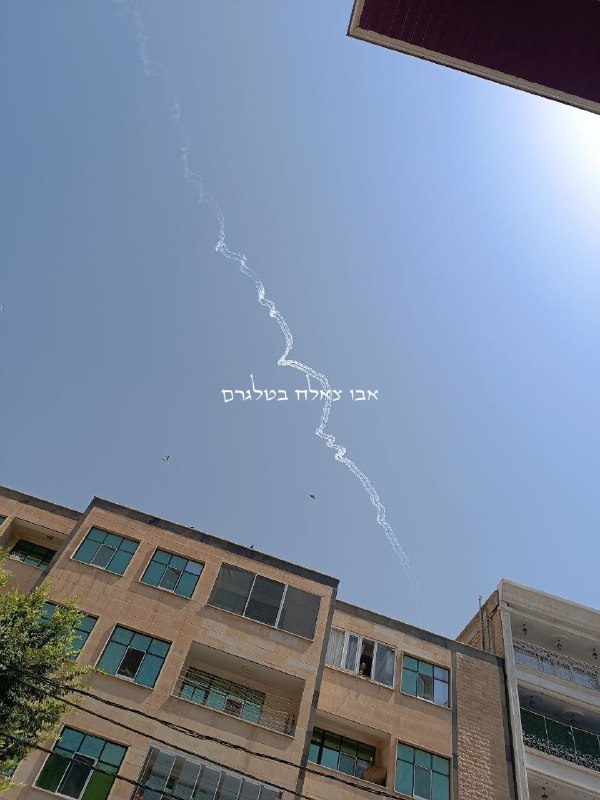 השיגור מבסיס הטילים בכרמאנשאה לפני 40 דקות.