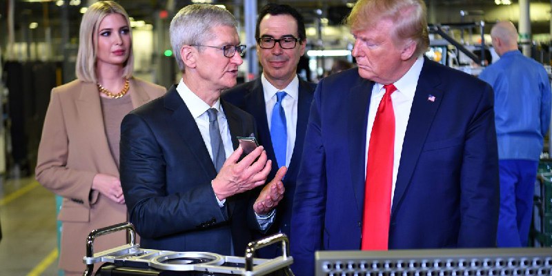 Trump is playing a 'game of chicken' with Tim Cook over Apple's India production to pressure for 'full-blown' U.S. manufacturing…
