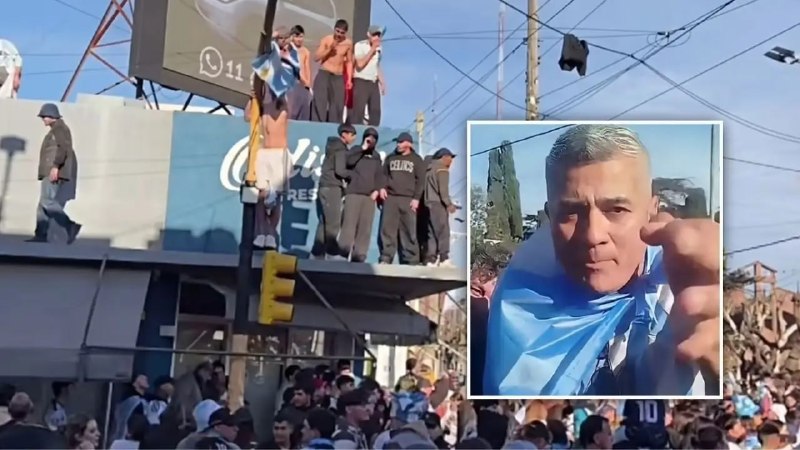 🔺 חגיגת ההתעלות של ארגנטינה לקחה קורבן