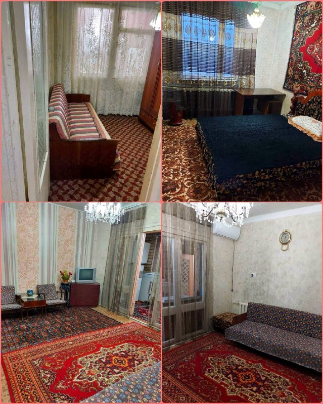 •Аренда:- Ц-14, Ганга.- 3 комнатная, 8 этаж, 12 этажный дом, аккуратный ремонт, мебель и техника, интернет, цена: 450$------------------------------------✏️ Telegram 👉 @dom_vsem_uz-------------------