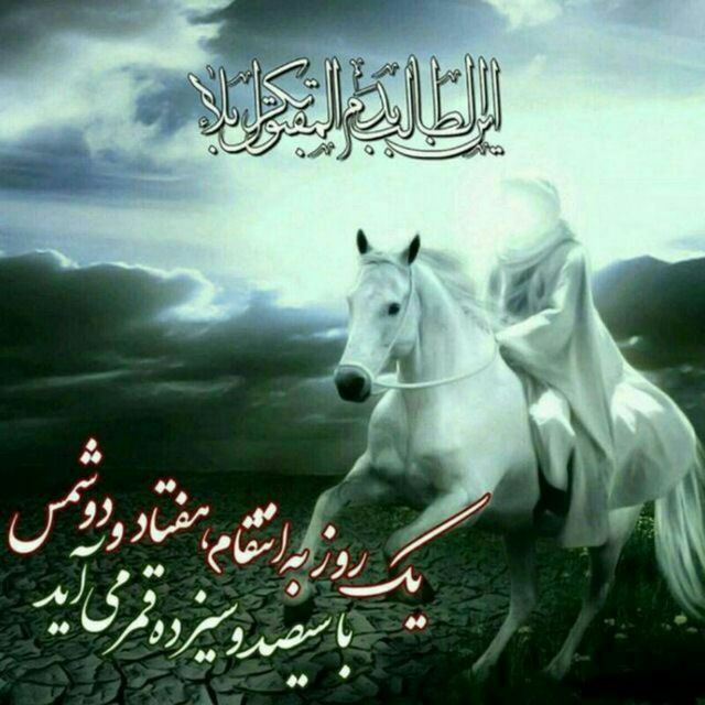 🌷ب یاد شهیدان🌷: ⚘﷽⚘آقاجان سالهاست که آمدنتان را به انتظار نشستيمسالهاست که دیدگان منتظرمان به طلوع روشن تو خیره مانده است با حس غریب حضو