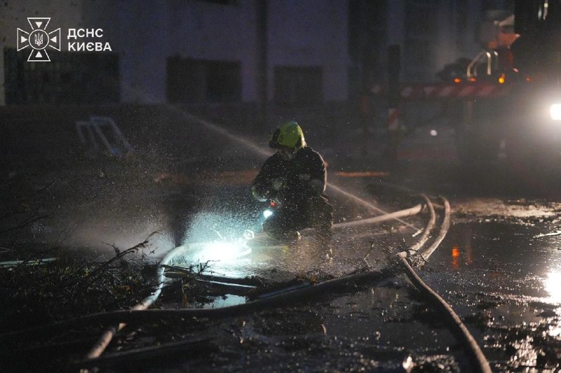 Russia's overnight attack on Kyiv killed 8 people and injured 5, including 3 children, Ukraine's State Emergency Service says.