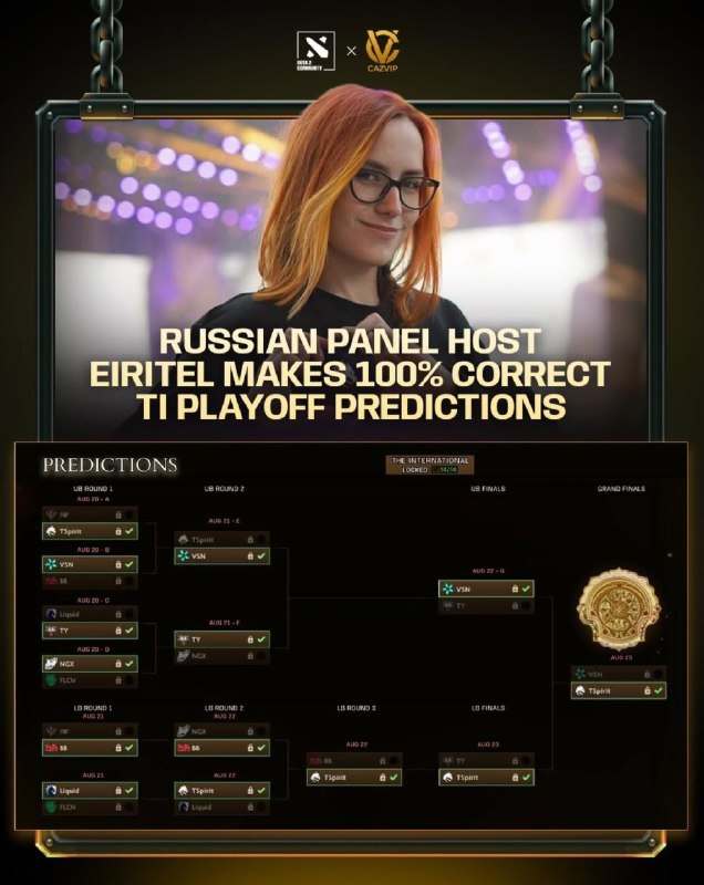 Dota2 Live: At least someone got it rightترجمه Gemini:بالاخره یک نفر درست رفت/فهمیدتعداد آپوت: 1686مشاهده پست در Reddit#Dota2 #دوت