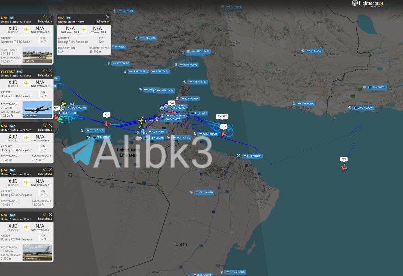 פעילות אווירית אמריקאית ליד מיצר הורמוז, כאשר מטוסי P-8 אמריקאים ממשיכים בסיורים ליד המרחב האווירי הפקיסטני זה היום השני.