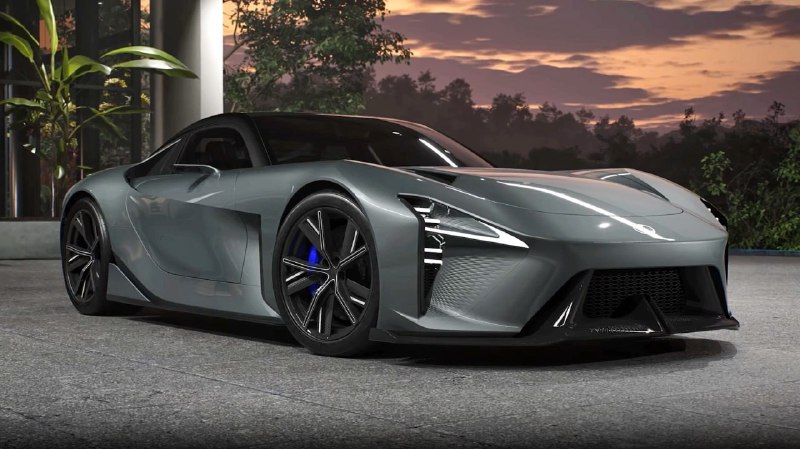 Lexus представил концепт наследника LC 4