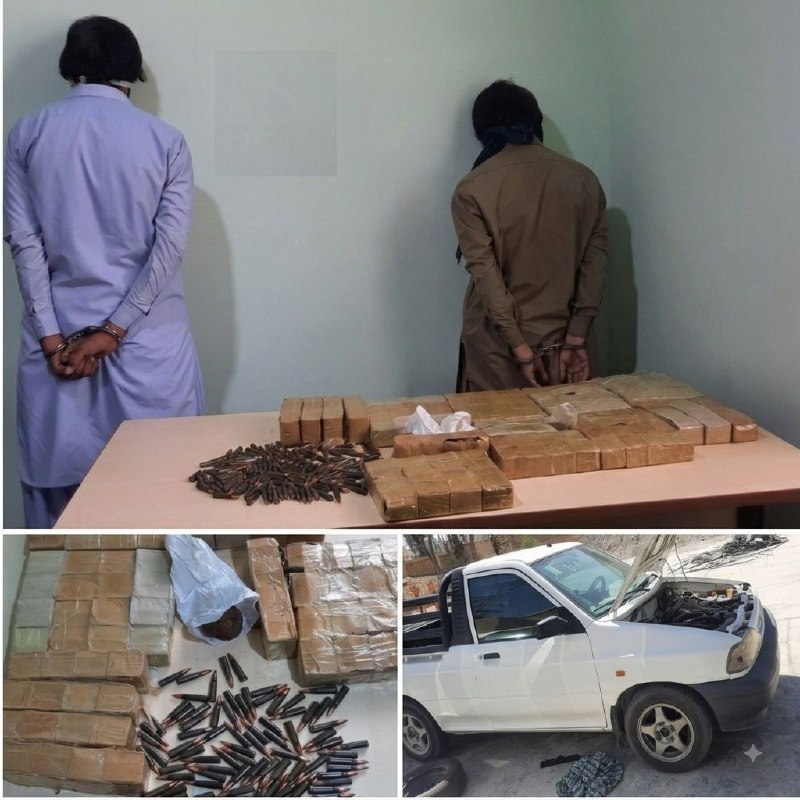 آخرین خبر سیستان و بلوچستان: #خبر_مهم 📌قاچاق سلاح و مهمات در سراوان/ کشف بیش از ۲۹۰۰ فشنگ جنگی♦️فرمانده انتظامی شهرستان سراوان از دستگیری ۲ نفر از قا