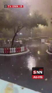 התרחשות סערה קשה בעיר הטורקית אנטליה גרמה לנזק רב לרכוש הציבור והאנשים