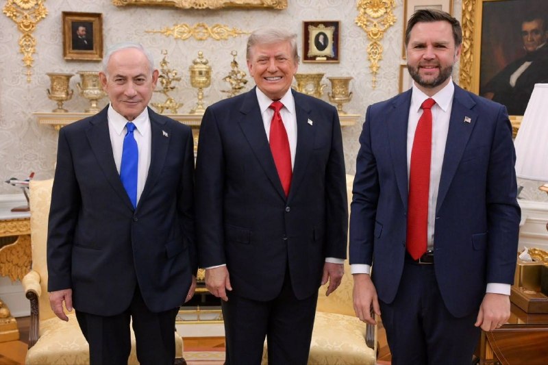 🔴 סגן הנשיא, מר ג'יי די מזכיר המדינה ואנס, מר רוביו, שר המלחמה, מר הגסט, והנציג המיוחד, מר ויטקוב, משתתפים…