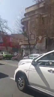 צילומי וידאו של היום הראשון של מלחמת 39 הימים (28 בפברואר 2026), המראה טיל שיוט BGM-109 טומהוק טס מעל טהראן.