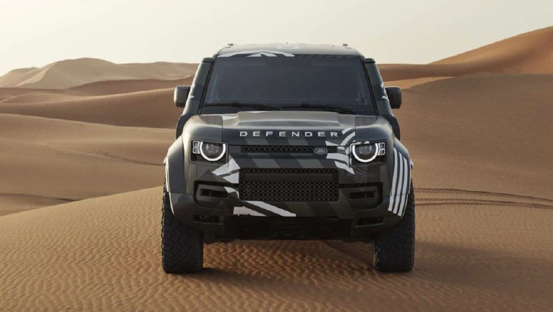 Land Rover готовит серийный V8 Defender к марафону «Дакар»
