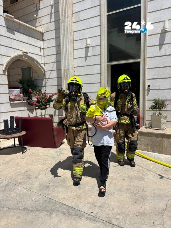 🇮🇱 אימא ותינוקת חולצו משרפת מבנה בטמרה: 4 צוותי כיבוי והצלה פעלו לכבות את האש שפרצה בבניין מגורים בן 3 קו…