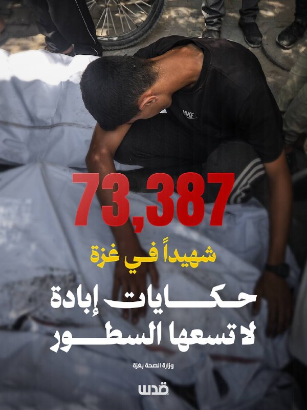 משרד הבריאות בעזה: 73,387 הרוגים ו-174,257 פצועים ברצועת עזה מאז תחילת רצח העם ב-7 באוקטובר 2023.