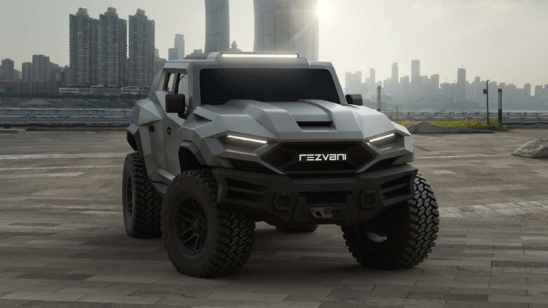 Представлен Rezvani Tank 2026 года: теперь он обладает мощностью 1000 лошадиных сил. 3