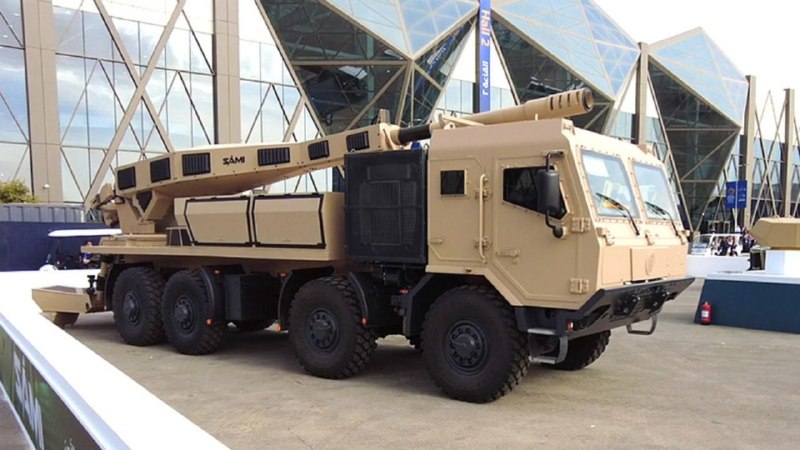 NAVY FORCE: پرتوتایپ هویتزر P251 ساخت صنایع HIT پاکستان به سفارش عربستان سعودی.هویتزر مذکور بشکل رسمی پارسال سفارش داده شد و دارای ۲