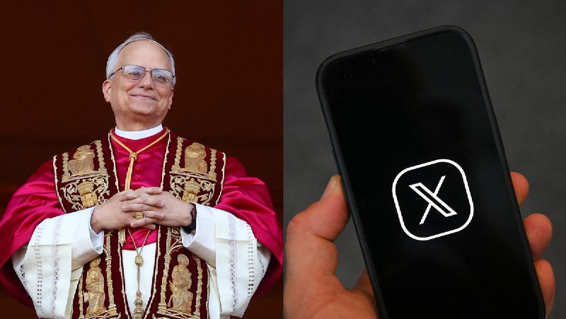 Pope Leo XIV makes 1st social media post as pontiff, deletes personal accounts