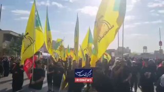 חברי החשד א-שעבי וחיזבאללה בטהרן ומשתתפים בטקס הלוויתו של האייתוללה חמינאי