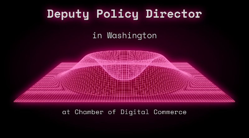 Web3 Deputy Policy Director in Washington at Chamber of Digital Commerce