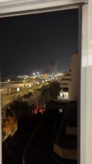 🔴 הסרטון שנאמר קשור לתקיפות הלילה בארה"ב על בנדר עבאס.