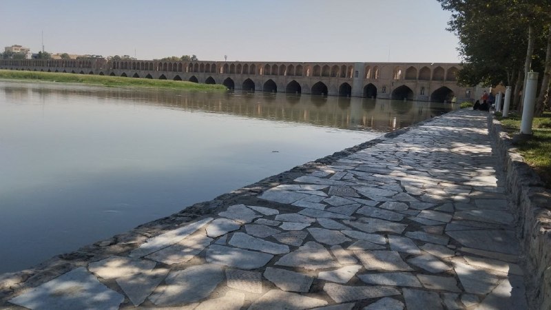 زلزله و هواشناسی کشور🔖: تصوبر امروز از زاینده_رود اصفهان📸 هاشمی🇨🔴 #کانال_هواشناسی_کشور👇🏽https://t.me/joinchat/QJuhAmU6jfknUwhaادرس اینستاگرام 👇h