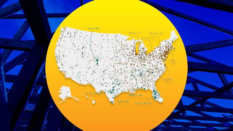 Builders have the most unsold homes since 2009. These are the housing markets with deals