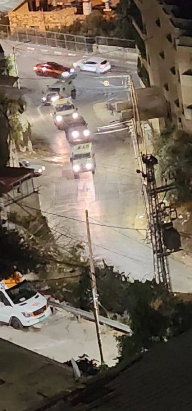 דחוף: רכבי כיבוש מגיעים לטלעת זבלה לכיוון סמא שכם
