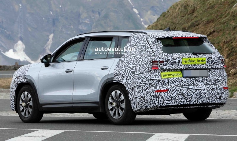 Skoda вывела на испытания обновлённый Kodiaq 4
