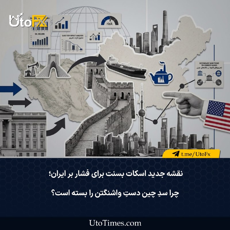 UtoFX | مرجع فاندامنتال فارکس و انس طلا: ✅ نقشه جدید اسکات بسنت برای فشار بر ایران؛ چرا سدِ چین دستِ واشنگتن را بسته است؟ در یک نگاه🔹وعده تحریم‌های تازه: خزانه‌د