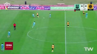 השער הראשון והשני של ספהן נגד מס שחרבאק Sepahan 2 - 0 מס שהרבאק