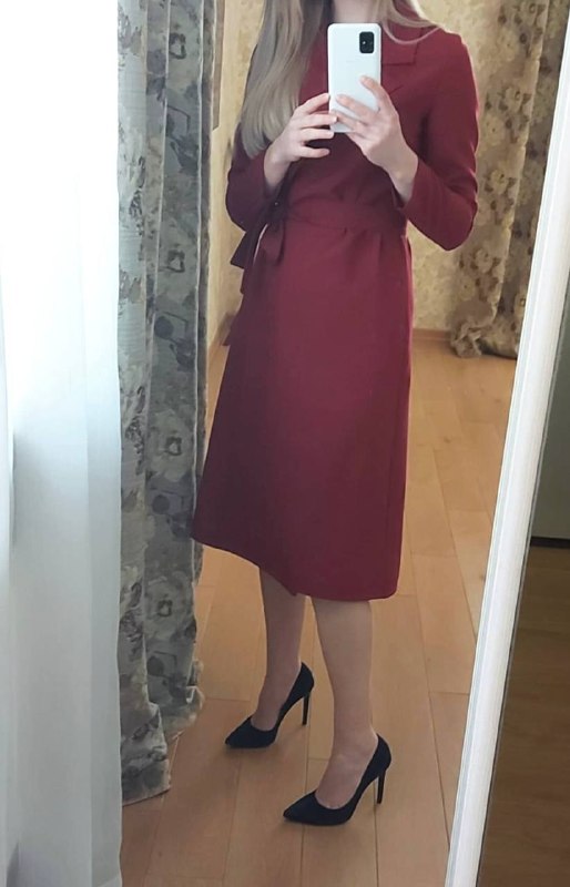 Платье под пояс