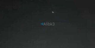 The moment when air defenses were activated in Riyadh